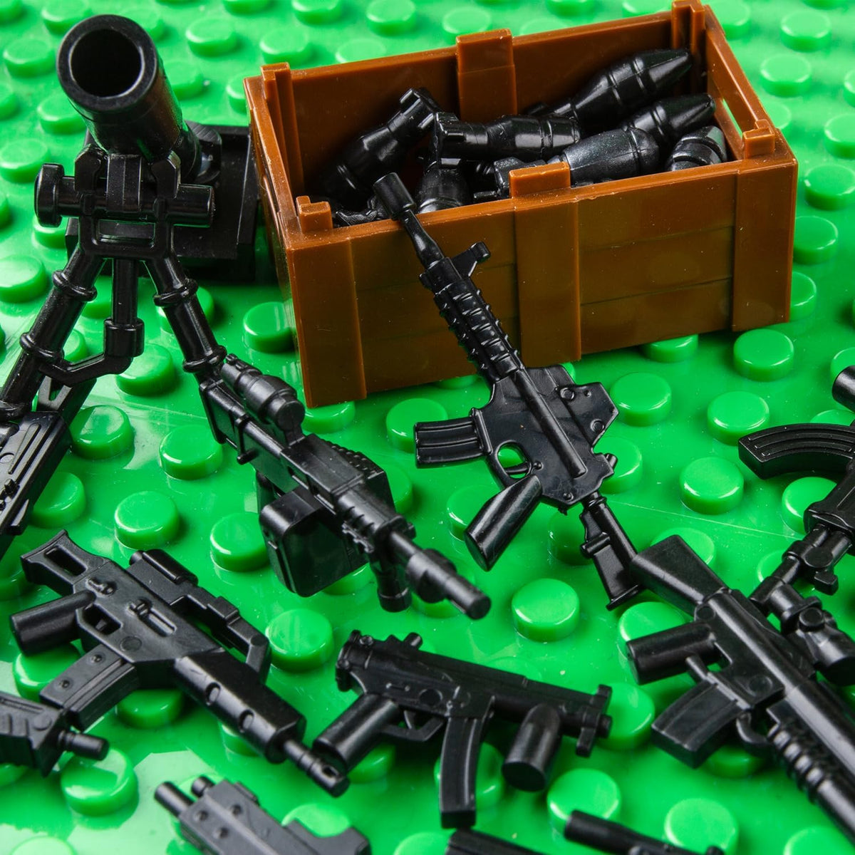 Weapons Pack Military Toy Set Building Blocks Model for Soldier - 25 PCS-Weapons - image 4