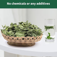 Nature Treats for Small Animals Dried Mint Leave 12 OZ - Dust Free Natural Green Fresh for Pets Rabbits, Rich in nutrients Alleviate Digestive Improve The Oral Health of Pets