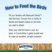 CountryMax White Proso Millet Unhulled Bulk Wild Bird Seed (16 Pounds)