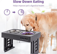 Jaoul Slow Feeder Dog Bowls Insert - Medium(4.72 inch) / Purple - image 2