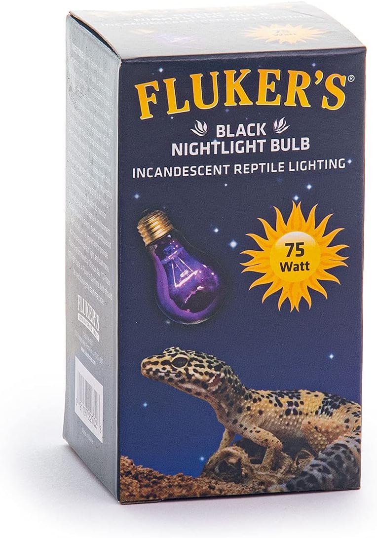 Fluker's Incandescent Black Nightlight Bulbs for Reptiles - 75 Watts - image 2
