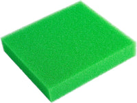 AQUANEAT Aquarium Filter Sponge Open Cell Foam Sheet Bio Sponge - 11" Lx 10.25"W x 2"H / Green
