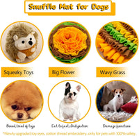 Pet Snuffle Mat for Dogs Hedgehog Puzzle Toy Large Sniffing Mat - Hedgehog - image 2