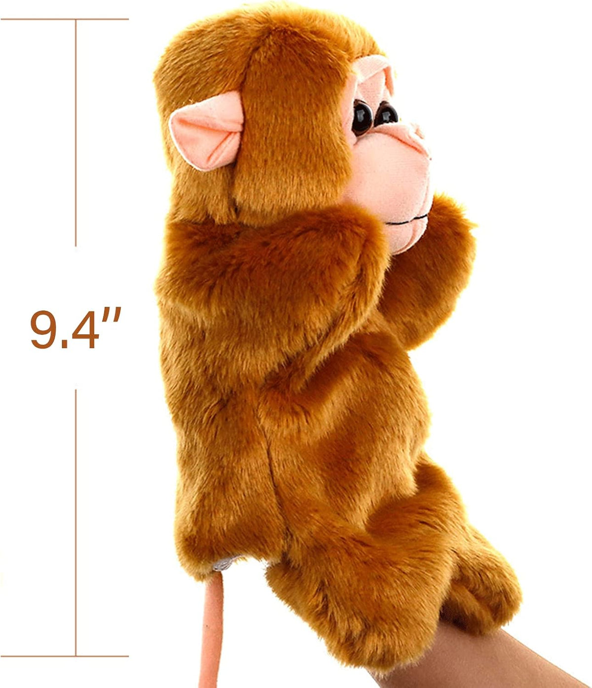 RIY plush rabbit farm animal hand puppet for storytelling and pretend play - view 17