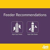 Lyric Finch - Small Songbird Wild Bird Seed - Attracts Goldfinches, House Finches, Purple Finches & More - 5 lb. Bag