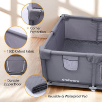 Whelping Box for Dogs and Puppies - 38×38×18in - image 4