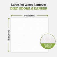 Pogi’s Dog Wipes Travel Packs – Hypoallergenic Pet Wipes for Paws, Body & Butt – Cleaning & Hydrating, Fragrance Free, 120-Count