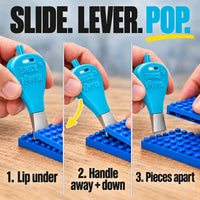 Brick Popper Brick Separator Tool, Building Block Remover Gadget - Light Blue - image 3