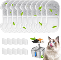 16+16 Pack Replacement Filters for SEIRMEP 101oz/3L Stainless Steel - 10