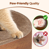 ComSaf Cat Scratcher Bed 17 x 13 in - Wood Grain B - image 4