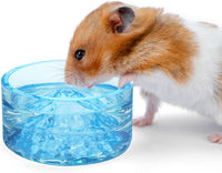 Niteangel Hamster Feeding & Water Bowl - Light Blue