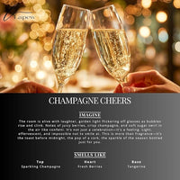 Champagne Cheers Carpet Freshener Powder Refill 36 oz | Powerful Odor Eliminator for Home | Upholstery Deodorizer | Carpet Deodorizer | Pet Urine | Cat Litter Box