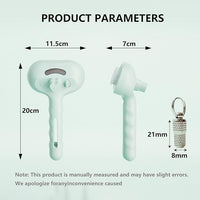 Cat Steam Brush 3 In 1，Pet Brush for Cat Hair Removal with Anti-Lost Pet Pendant，Spray Hair Removal Comb for Dogs Long Short Haired, Green