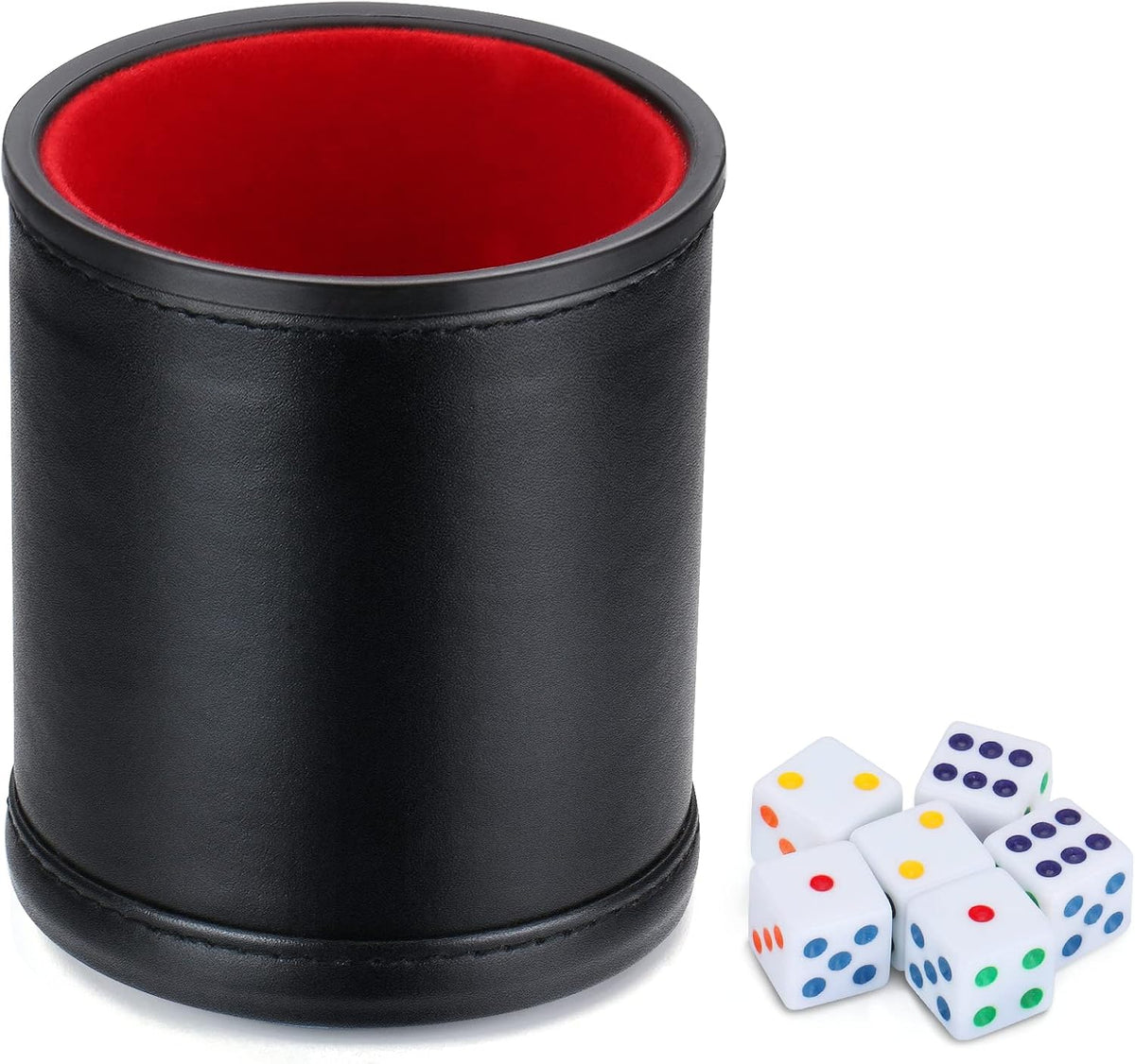 Felt Lined Professional Dice Cup