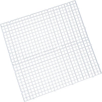 Aquarium Plastic Grid Divider Tray Egg Crate - 2 Pcs L