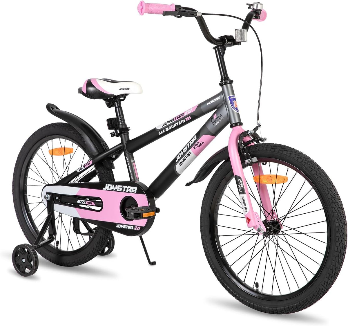 JOYSTAR New Berry Kids Bike for Boys and Girls Ages 3-10Y – Fun for Kids & Family - Pink / 20 Inch Wheels
