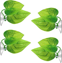 URATOT 4 Pack Betta Fish Leaf Pad Simulating The Natural Habitat