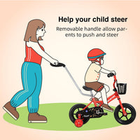 JOYSTAR 10" 12" 14" 16" Kids Bike for Boys and Girls Ages 1-7Y – Fun for Kids & Family - Red / 10 Inch with Training Wheels - image 4