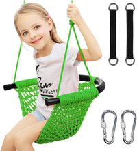 Hi-Na Tree Swing for Kids - Green