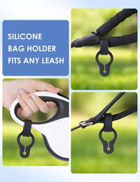 Gobeigo 2-Pack Thick Silicone Used Poop Bag Holder - image 4