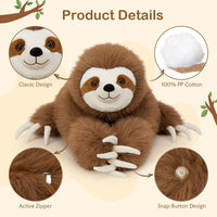 BENINY 31 Inch Giant Bunny Stuffed Animal - Sloth 28in - image 2