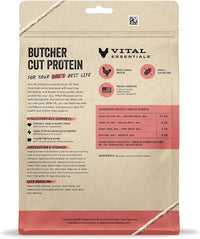 Vital Essentials Chicken Breast Dog Treats, 10 oz | Freeze-Dried Raw | Single Ingredient | Premium Quality High Protein Training Treats | Grain Free, Gluten Free, Filler Free