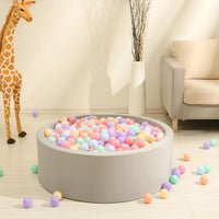 GOGOSO Ball Pits Balls for Toddlers Pack of 50 100 200 Plastics Shape - Macaron Colors / 100 balls - image 3