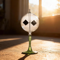 DORAMI large Crookes radiometer, solar light mill in transparent glass - view 9