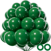 200pcs Balloons 5 Inch Assorted Colors - B23-dark Green / 12inch (Normal)