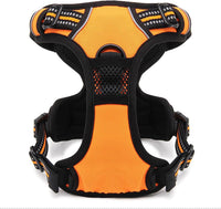 TRUE LOVE Adjustable No-Pull Dog Harness Reflective Pup Vest - L / Orange - image 3