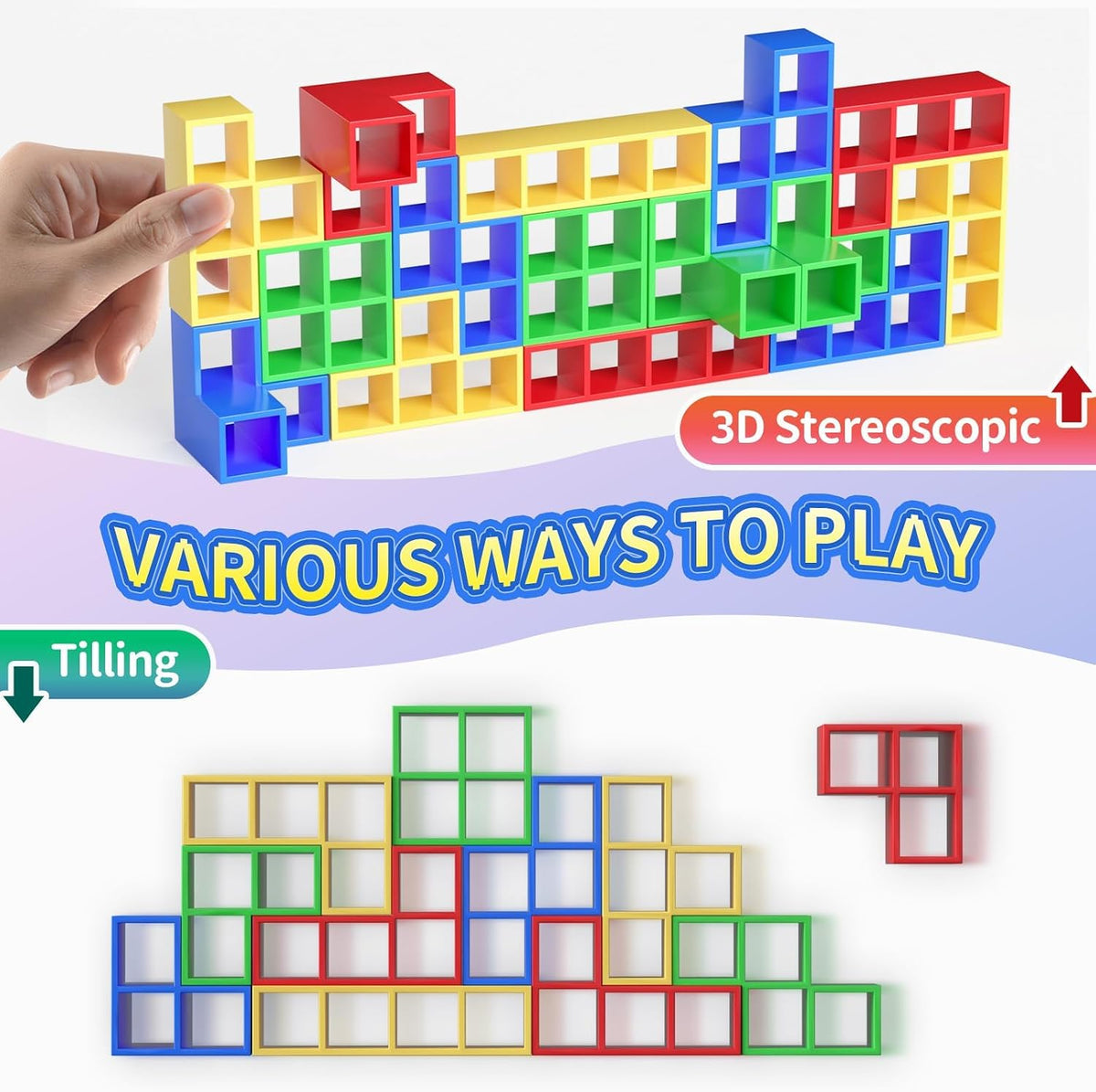 Ziogogco 48Pcs Balance Stacking Blocks Game - image 4