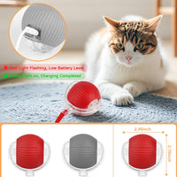 2025 New 3Pack Cat Ball Kitten Toys for Indoor Interactive Kitty Ball - 2PK - image 4