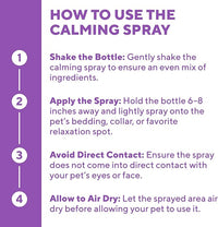 Beloved Pets Calming Pheromone Spray & Scratch Repellent for Cats - Reduces Scratching Furniture, Pee - During Travel, Fireworks, Thunder, Vet Zone - Helps with Stress, Fighting, Hiding (50 ml)