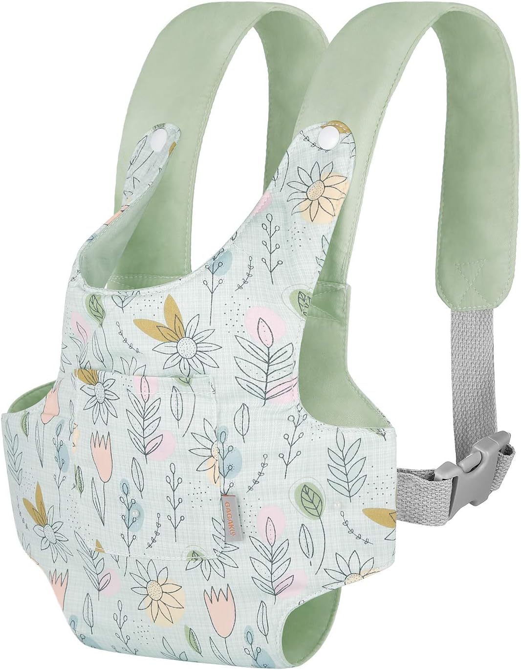 GAGAKU Baby Doll Carrier for Little Girls & Kids - 1_green_sunflower