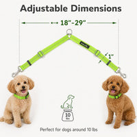 Brilliant Paw double dog leash coupler with 360 degree swivel clasp - view 4