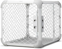Diggs Evolv Modular Dog Crate for Dogs 16-18" Tall - Intermediate (38.1"L x 24.9"W x 25.6"H) / Ash