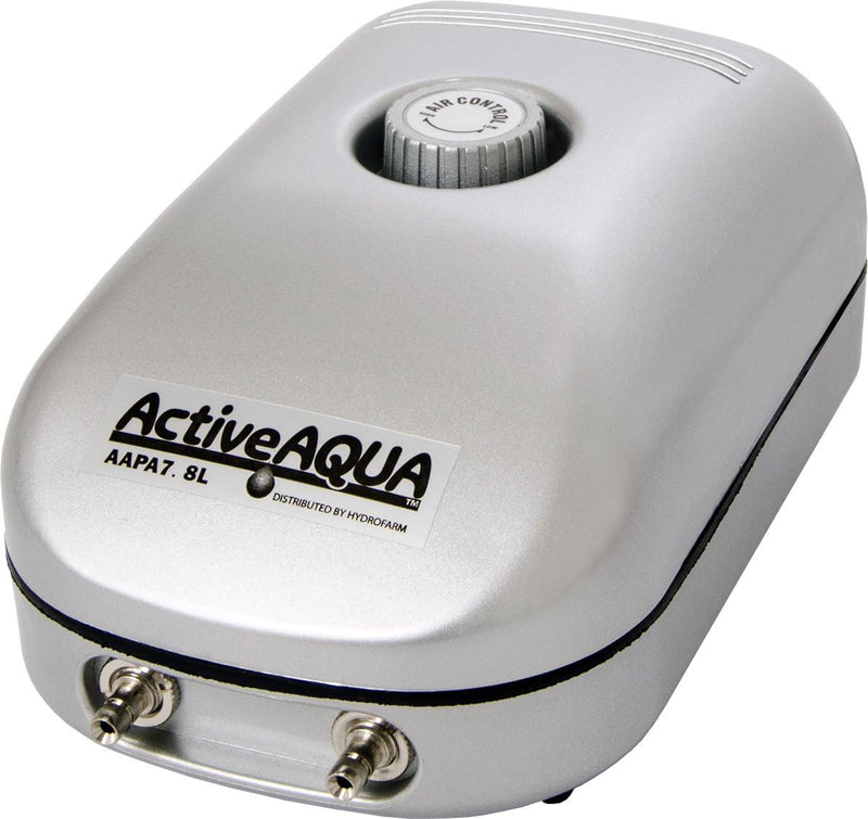 AAPA7.8L Active Aqua, 2 Outlets, Silver - 2 Outlets (Pack of 1) / 3W