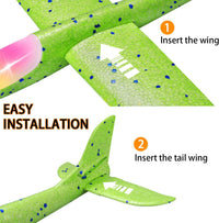 2 Pack LED Light Airplane - Multicolored - image 4