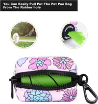 Petmolico Dog Poop Bag Holder Dispenser 2 Pack, Pink Rose – Essentials for Dogs - Colorful Daisy - image 2