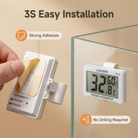 Reptile Hygrometer Thermometer - 2 packs - image 2