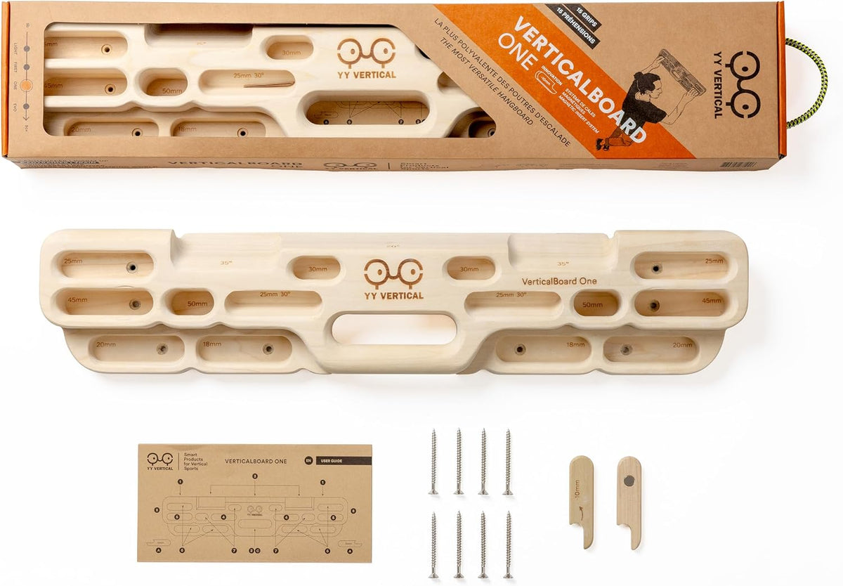 YY Vertical Hangboards for Rock Climbing – Fun for Kids & Family - VBO
