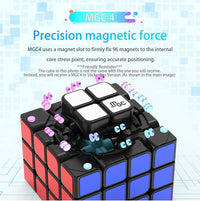 CuberShop YJ MGC 4x4 magnetic stickerless speed cube, 60mm, with tuning springs - view 8