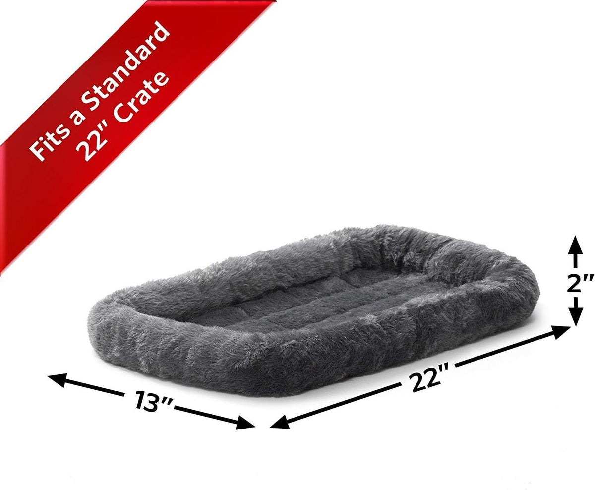MidWest Homes for Pets QuietTime XXS Dog Bed - Grey / 22 Inch - image 2