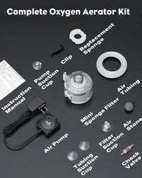 Pawfly Nano Silent Aquarium Air Pump - Air Pump Set + Filter - image 4