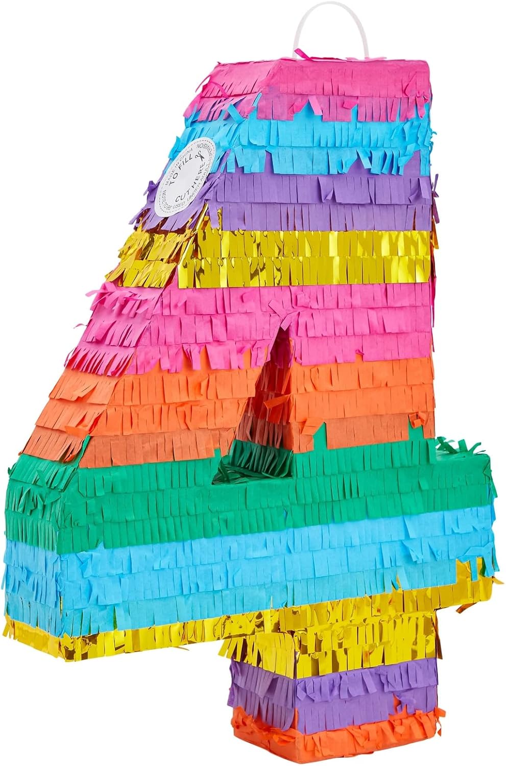 BLUE PANDA 8 Pinata, Small Multicolor - 4