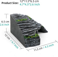 Gecko Hide Shale Scape Step Ledge - Small-4.7 * 4.5 * 2.6 - image 2