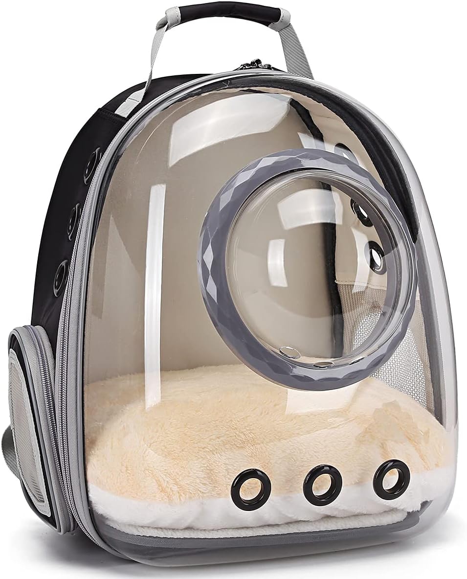 Bubble Cat Carrier Backpack - Black / Backpack