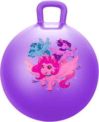 U&C Planet Hopper Ball, 18In Bouncy Ball with Handle for Kids Ages 3-6 – Fun for Kids & Family - 3-6 Years / Purple