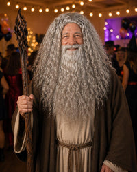Grey Wizard Wig and Beard - image 4