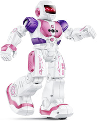 Ruko 6088 Robot Toys for Kids, Programmable - Pink-classic